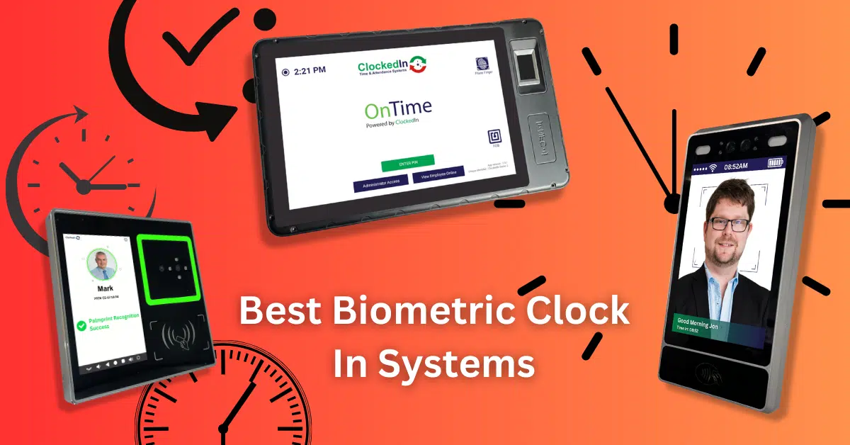 Biometric Clock In System